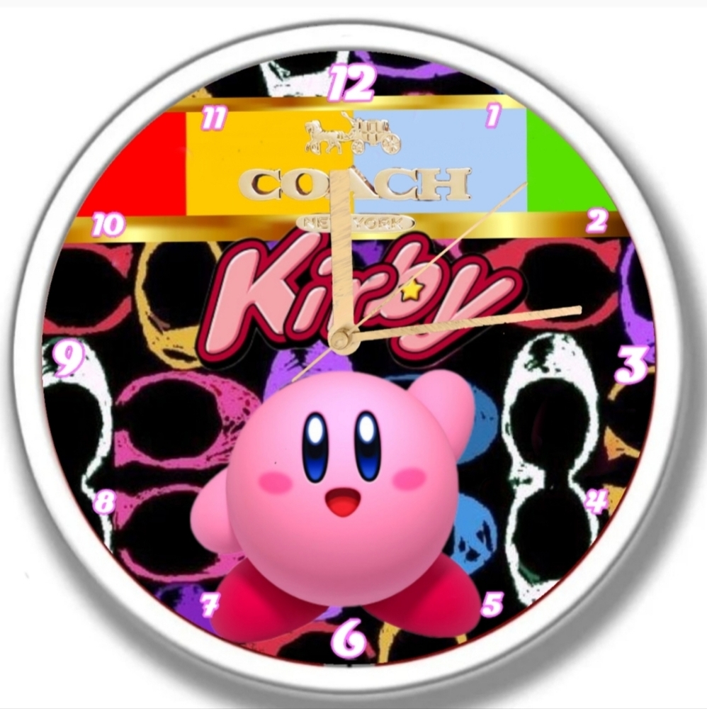 Kirby Coach led clock